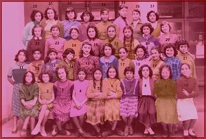 ECOLE SAINT ANDRE FILLES 1956 CERTIFICAT ETUDES PRIMAIRES